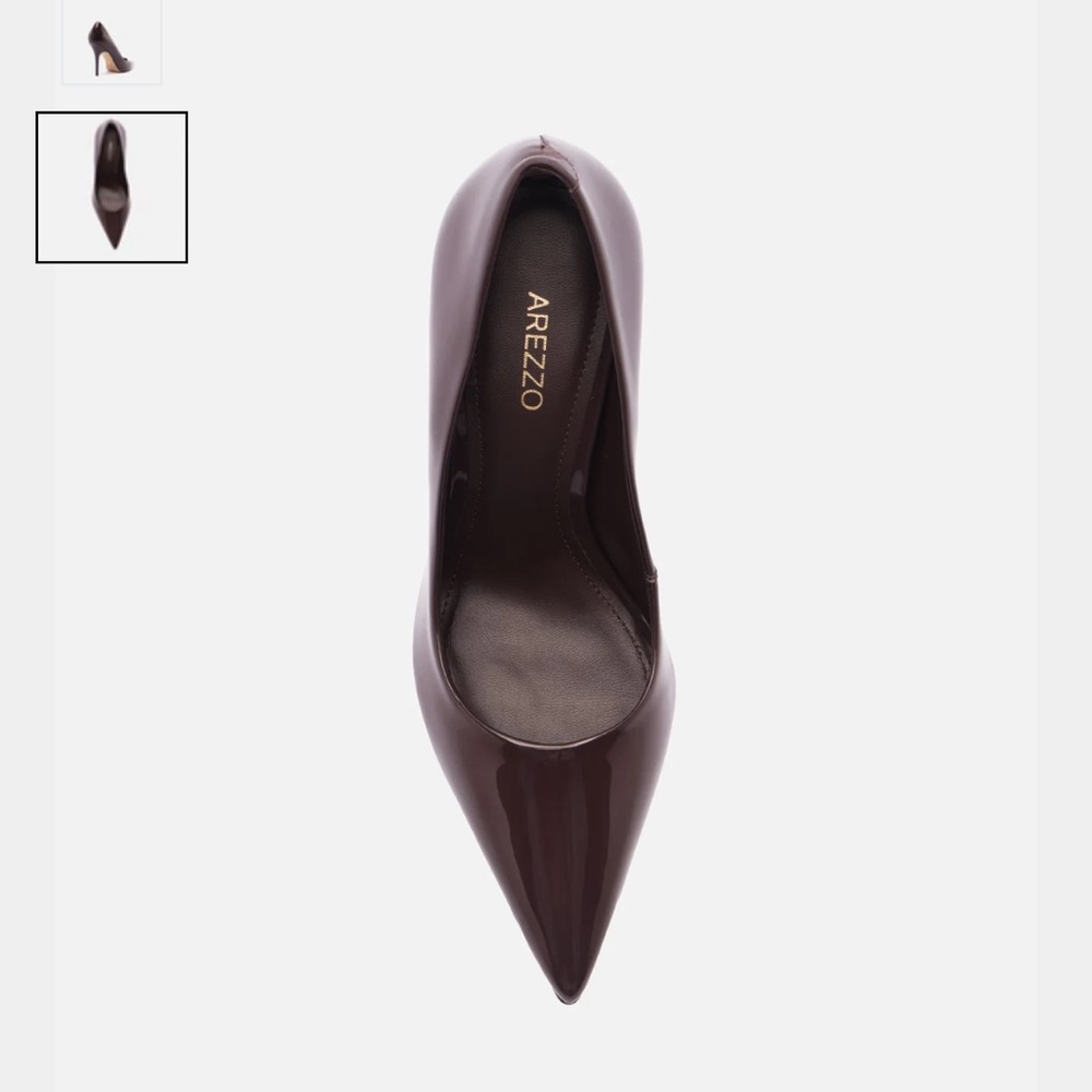 NIB Emily High Stiletto Pump in Grape Brown